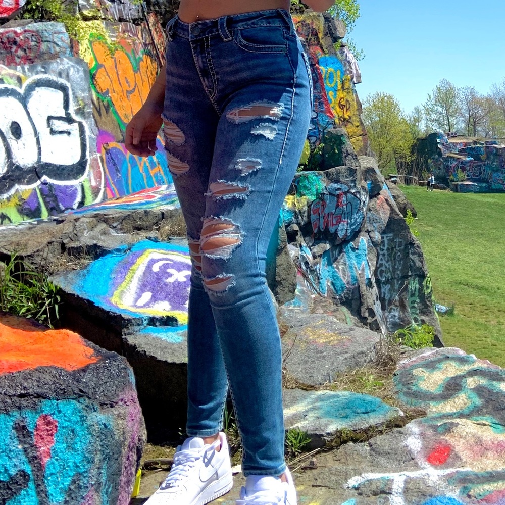 Jennie curvy true religion jeans